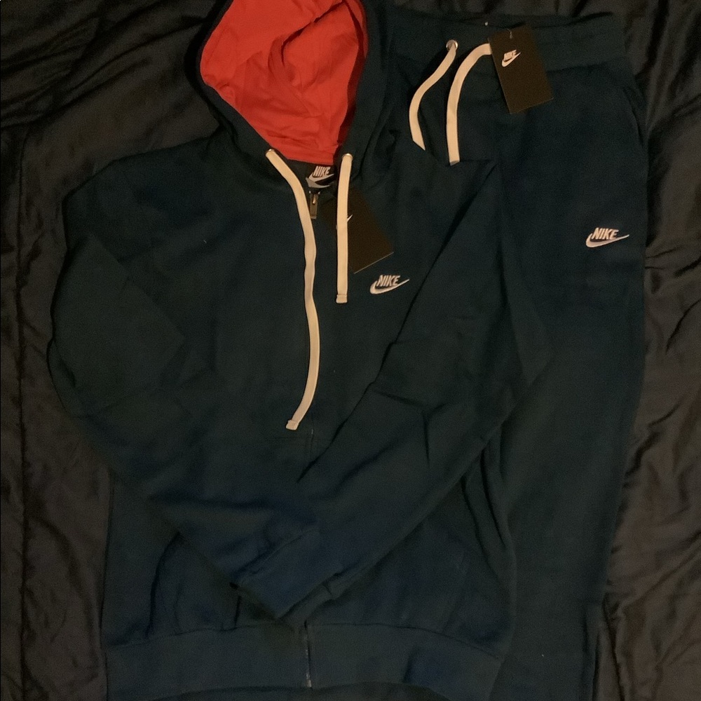 Blue Nike Sweatsuit XL